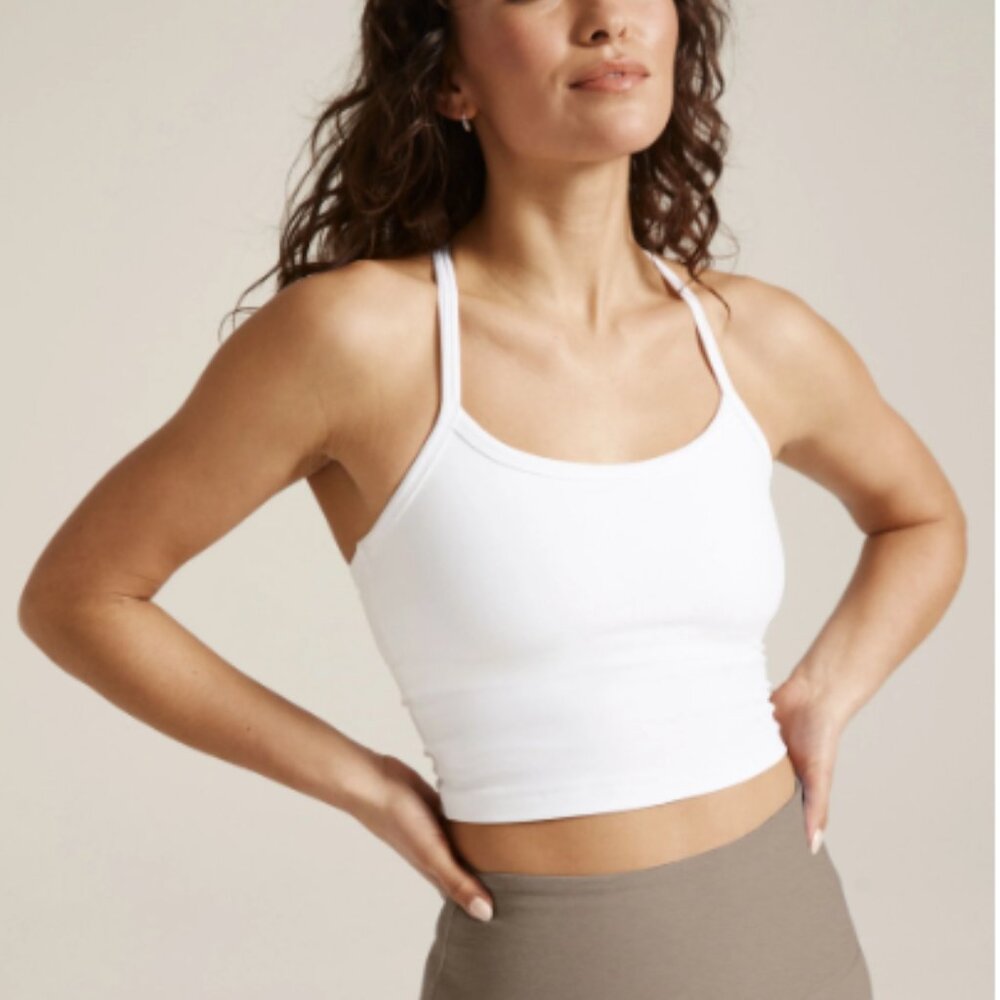 Beyond Yoga Spacedye Slim Racerback Cropped Tank - Size S